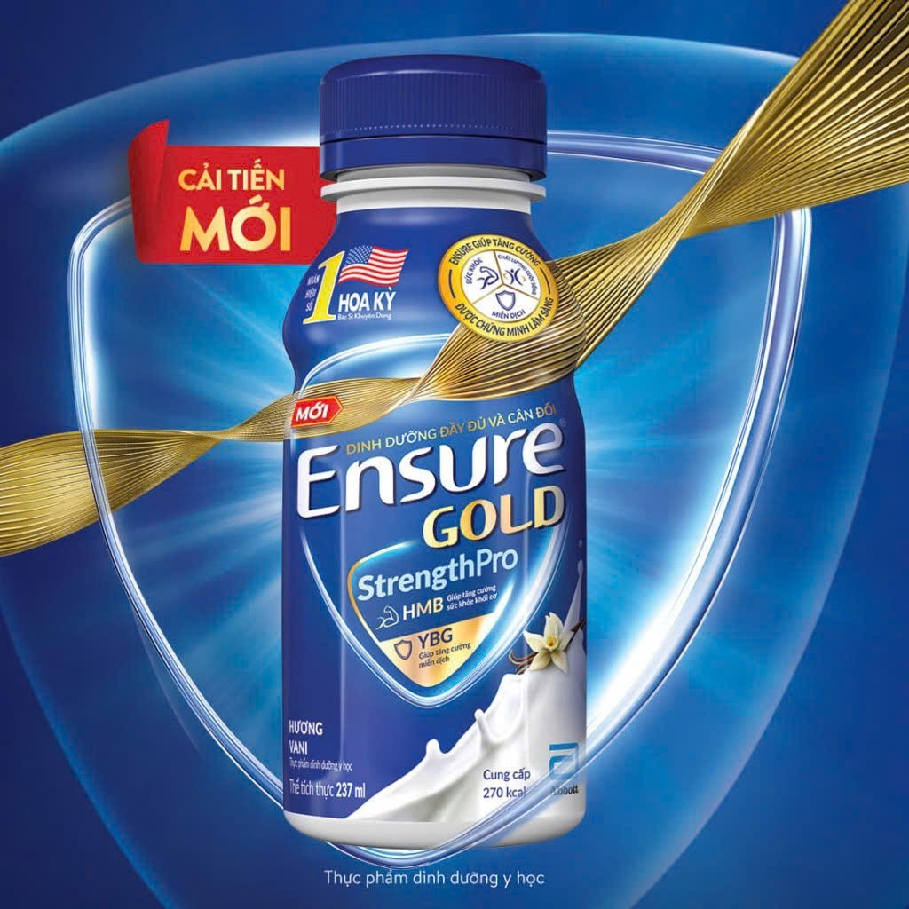 [Date mới 2027] 1-3 Thùng Sữa ENSURE GOLD 237ml.Siêu thị Ánh Nga