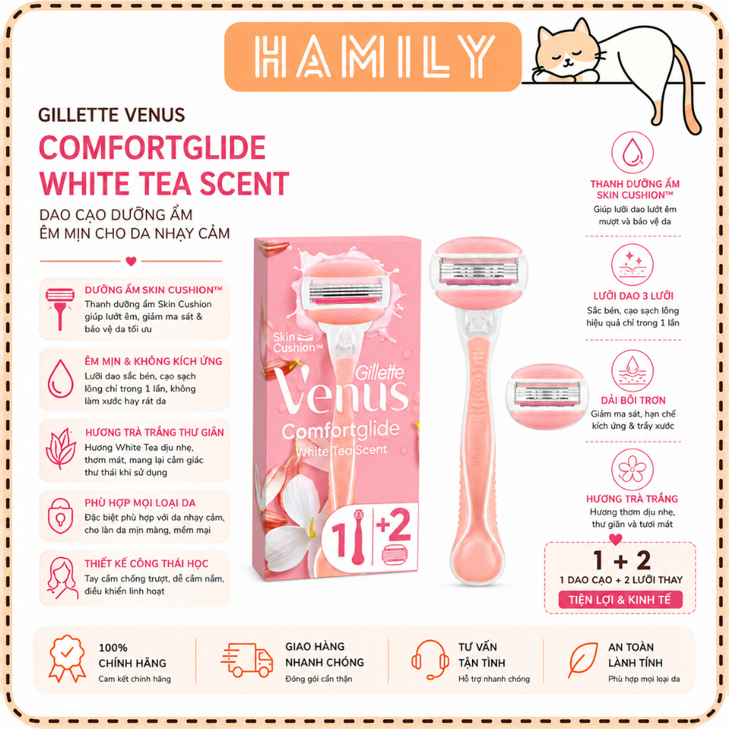 Đầu Bơ Thay Thế Dao Cạo Venus ( có tách lẻ ) | BigBuy360 - bigbuy360.vn