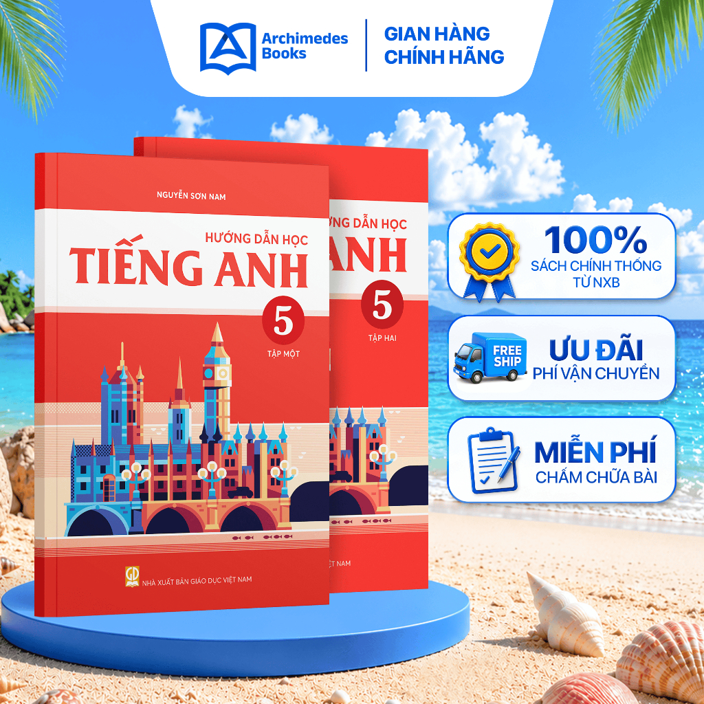 Sách Hướng dẫn học Tiếng Anh lớp 5 - Archimedes School