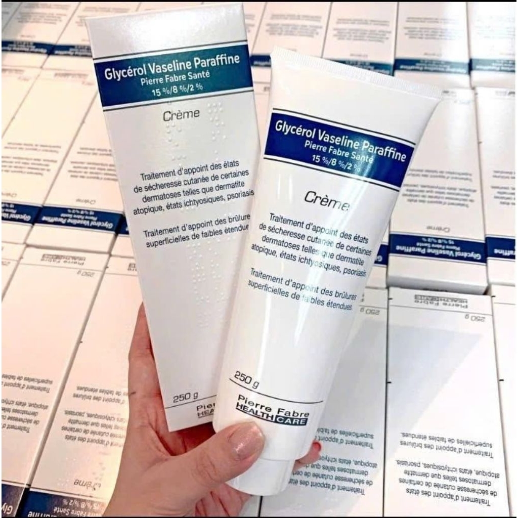 Kem dưỡng da chống nẻ chàm dexeryl Glycerol Vaseline Paraffine creme 250g