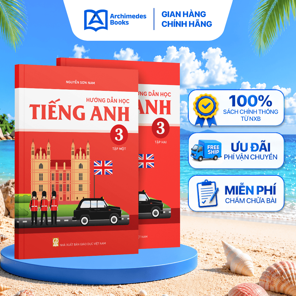 Sách Hướng dẫn học Tiếng Anh lớp 3 - Archimedes School