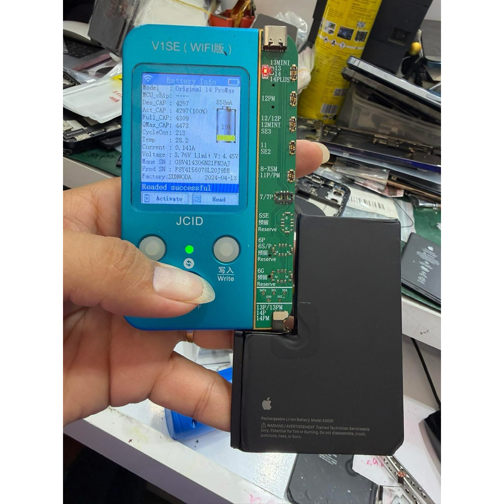 🔋 PIN iPHONE 14 PRO MAX CHÍNH HÃNG – DUNG LƯỢNG 100% 🔋