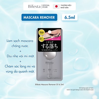 Tẩy Trang Mascara làm sạch lông mi Bifesta Mascara Remover EX 6.5ml