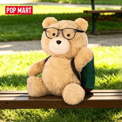 POP MART Ted 2 - Action Plush Doll - Hot Nerd Ted