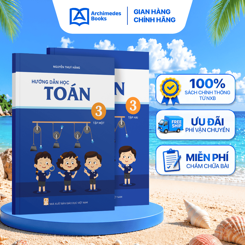 Sách Hướng dẫn học Toán lớp 3 - Archimedes School