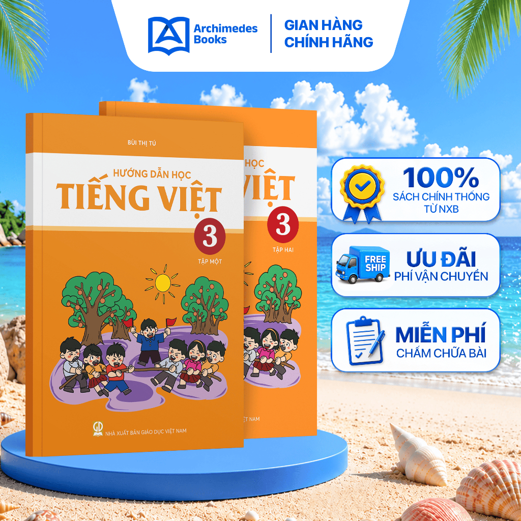 Sách Hướng dẫn học Tiếng Việt lớp 3 - Archimedes School