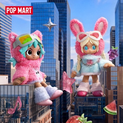 POP MART Peach Riot Fruit Punch Series Plush Doll Pendant