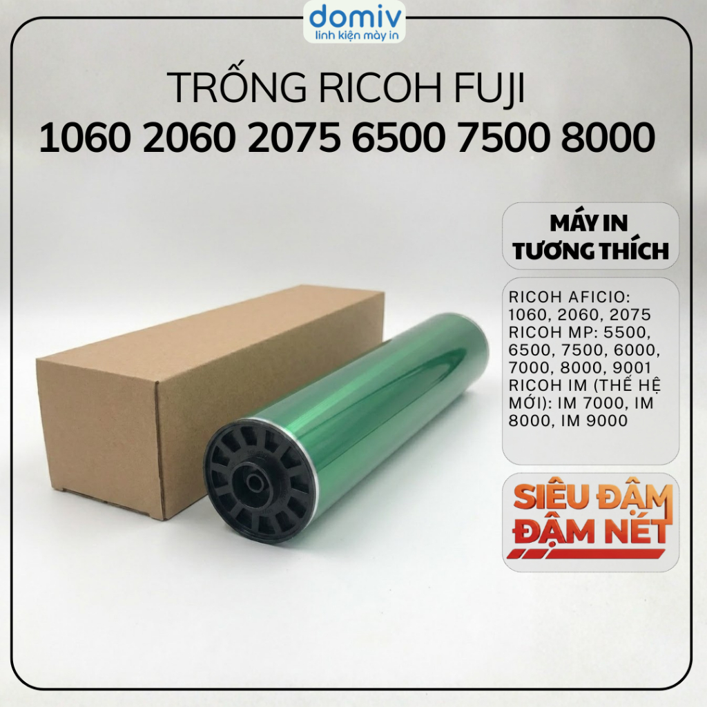 Drum Máy Photocopy Ricoh Fuji Cho MP6500 MP7500 MP8000 MP9003 IM7000 IM8000 Ổn Định Đậm Nét