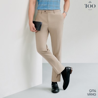 Quần Tây Nam Không Nhăn Không Bám Bụi Dáng Suông - Dáng Côn Sang Trọng Thanh Lịch Mặc 4 Mùa Q114CS