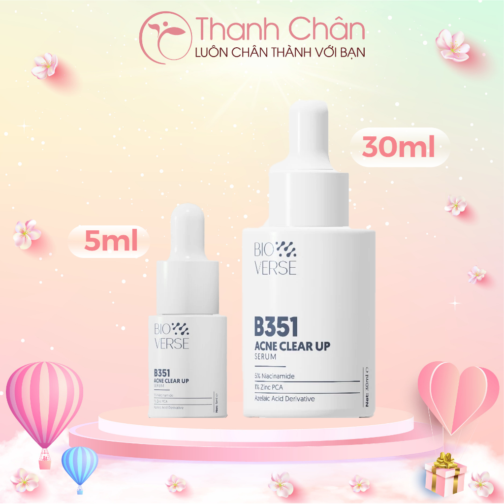 Tinh chất Bioverse B351 Acne Clear up Serum