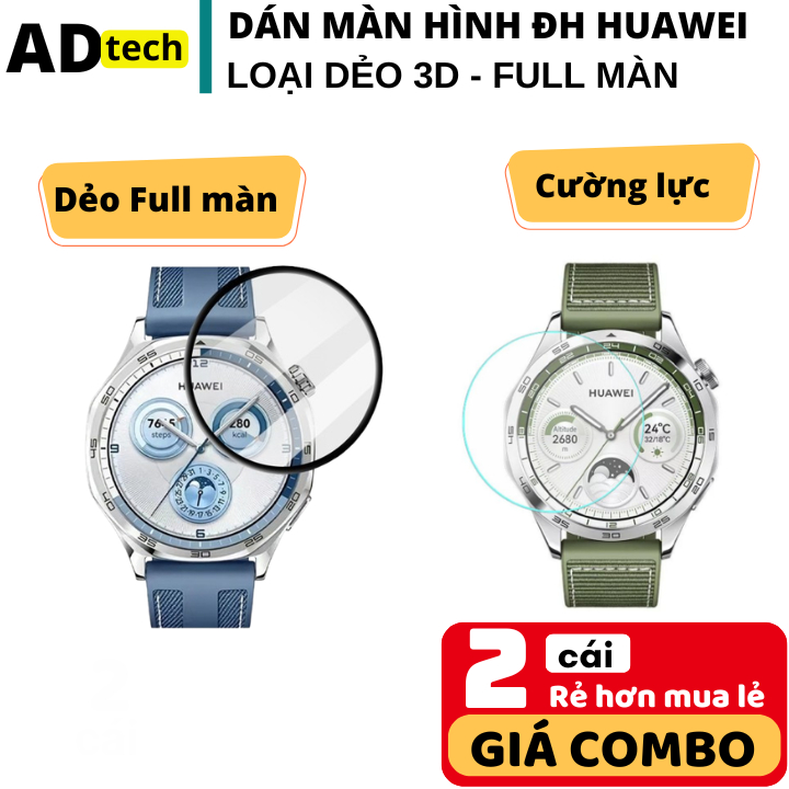 Dán màn hình đồng hồ Huawei Watch GT5 46mm GT5 41mm GT5 pro 46mm GT5 pro 42mm GT4 46mm GT4 41mm