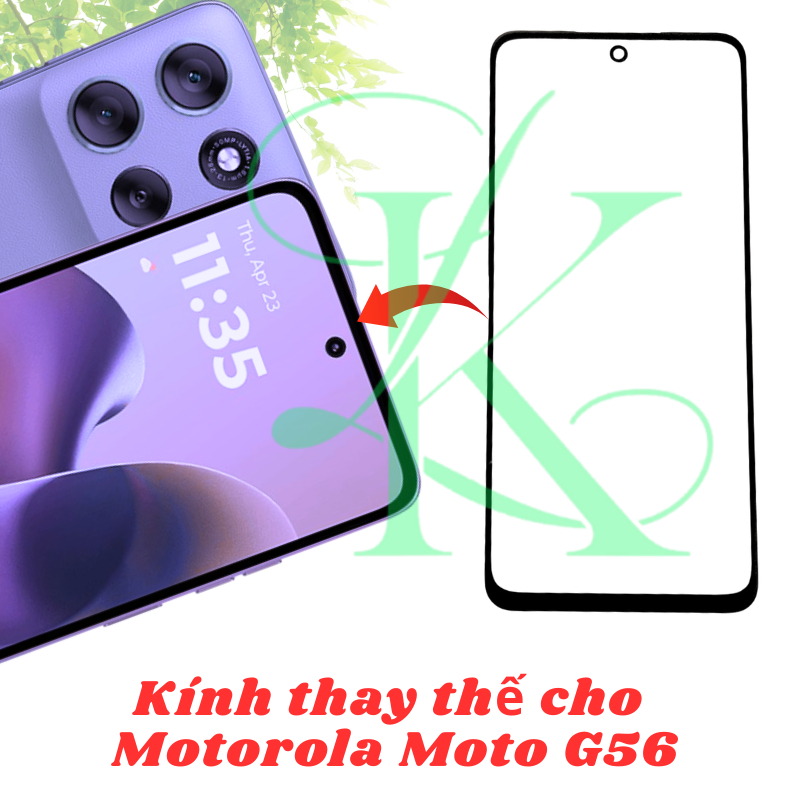Kính ép trên màn hình dành cho Motorola Moto G56 | kính ép dành cho Motorola Moto G56