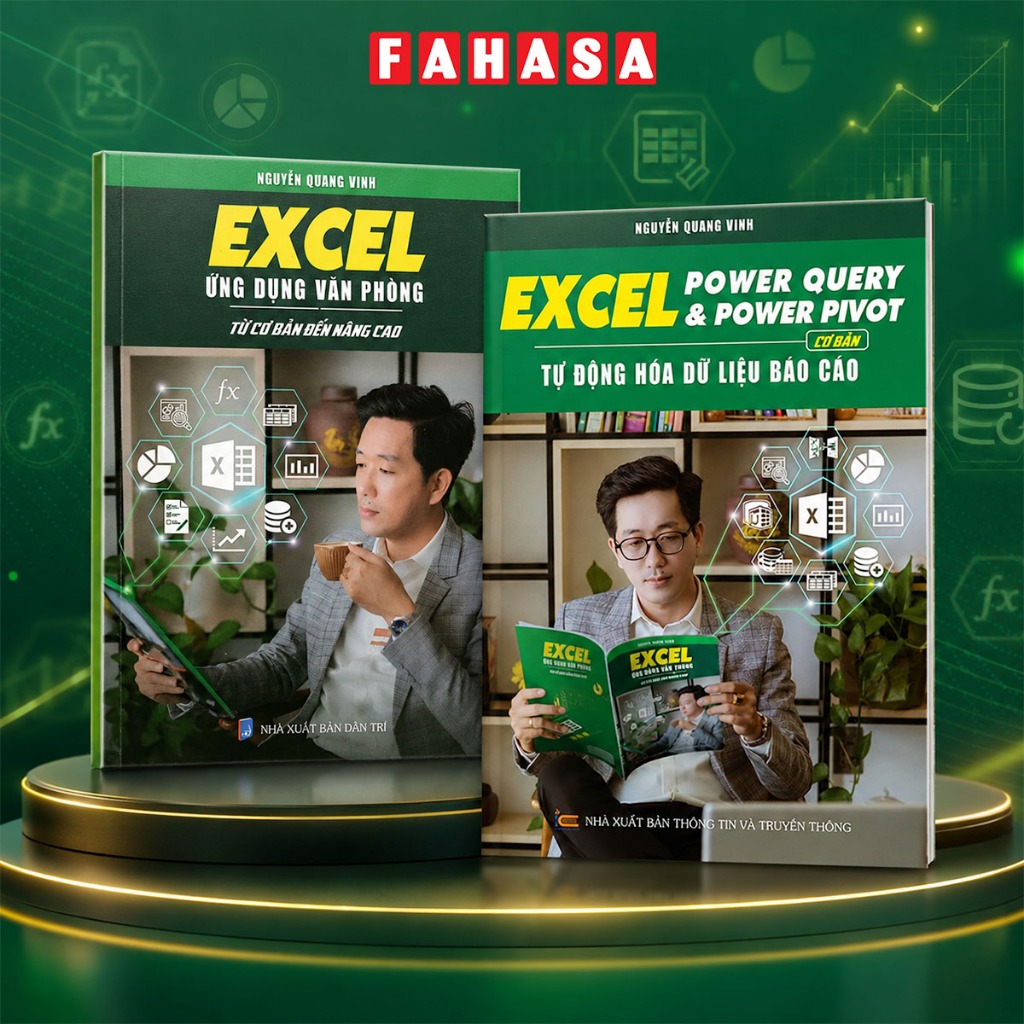 Sách - Excel Ứng Dụng Văn Phòng - Từ Cơ Bản Đến Nâng Cao - Excel Power Query Và Power Pivot