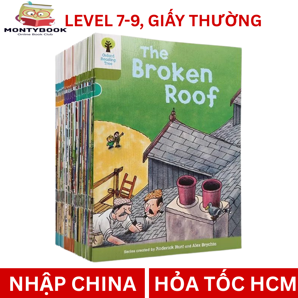 Sách nhập - Oxford reading tree level 7-8-9 - 40 quyển, màu đẹp,Biff, Chip and Kipper 7->9 40 cuốn