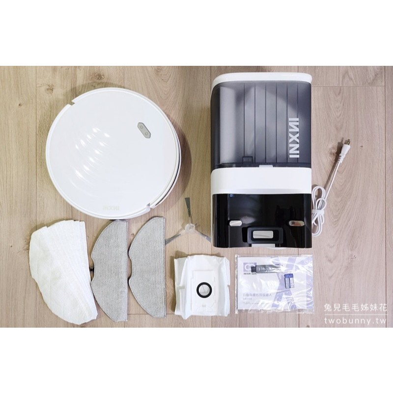 PHỤ KIỆN CHỔI CẠNH, KHĂN LAU, TÚI RÁC, LỌC CHO ROBOT HÚT BỤI INXNI X1
