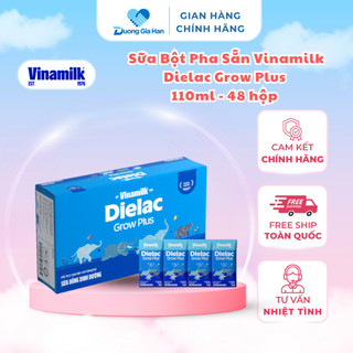 Thùng 48 Hộp Sữa Non Vinamilk Dielac Grow Plus - 180ml/110ml ( Trên 1 tuổi )