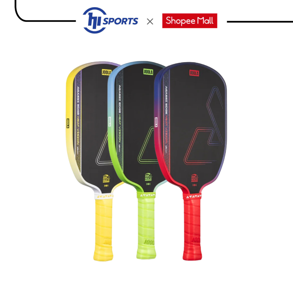 Vợt Pickleball JOOLA Heat Vision Agassi Edge