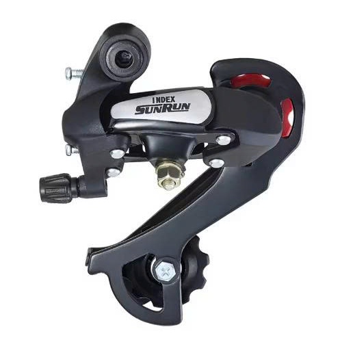 Củ đề, cùi đề, gạt líp sau xe đạp Sunrun loại mới 7 Speed