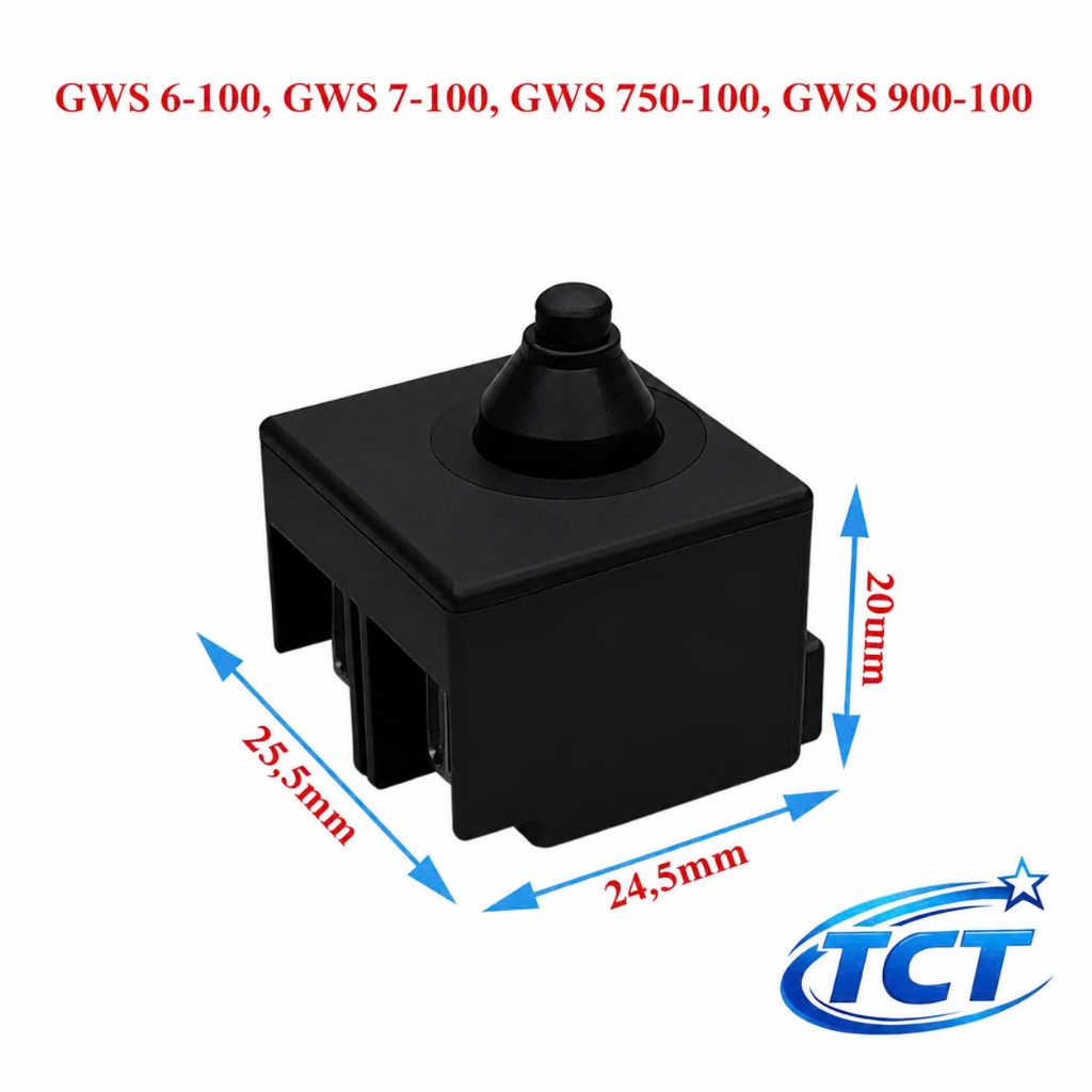 Công Tắc Máy Mài Boshh GWS 6-100, GWS 7-100, GWS 750-100, GWS 900-100 Có Thể Lắp Cho Hãng Khác Cùng 