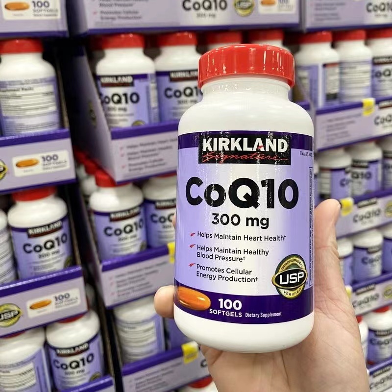 【Nhập khẩu chính hãng từ Mỹ】Viên uống hỗ trợ tim mạch CoQ10 300mg Kirkland 100 viên Mỹ