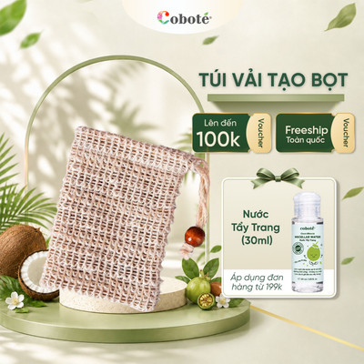 Túi vải tạo bọt xà bông tiện lợi