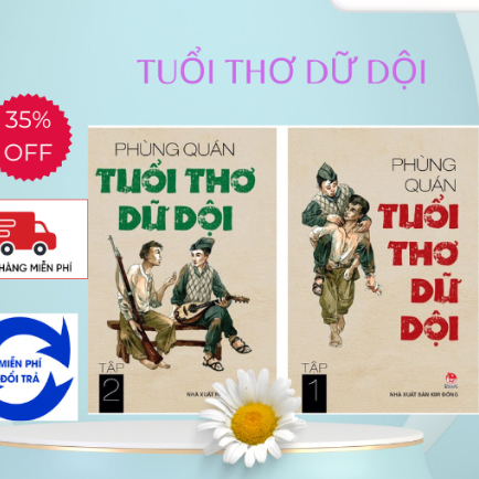 Sách Tuổi Thơ Dữ Dội (Trọn bộ 2 tập)