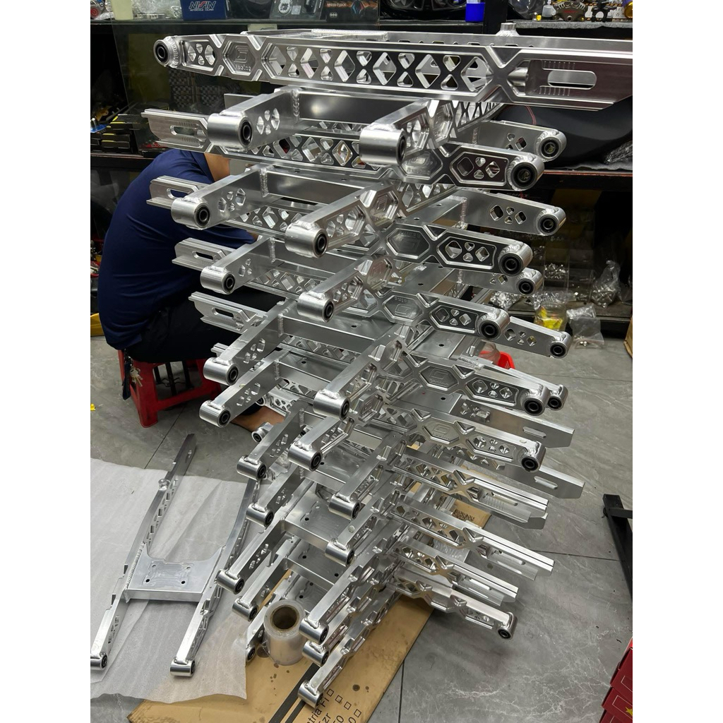 Gắp CNC Gracing  Ex150 155 Sonic Winner Raider Satria