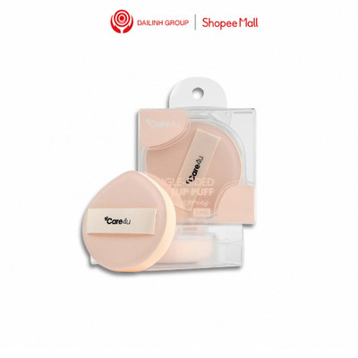 Mút Tán Kem Nền Care4u 1 Chiếc Có Hộp Bông Mút Makeup Mềm Không Ăn Phấn