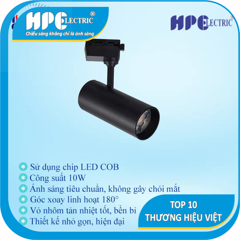 BH 3 NĂM-Đèn Rọi Ray Ống Bơ COB HPElectric 10W,25W,35W -H93 )
