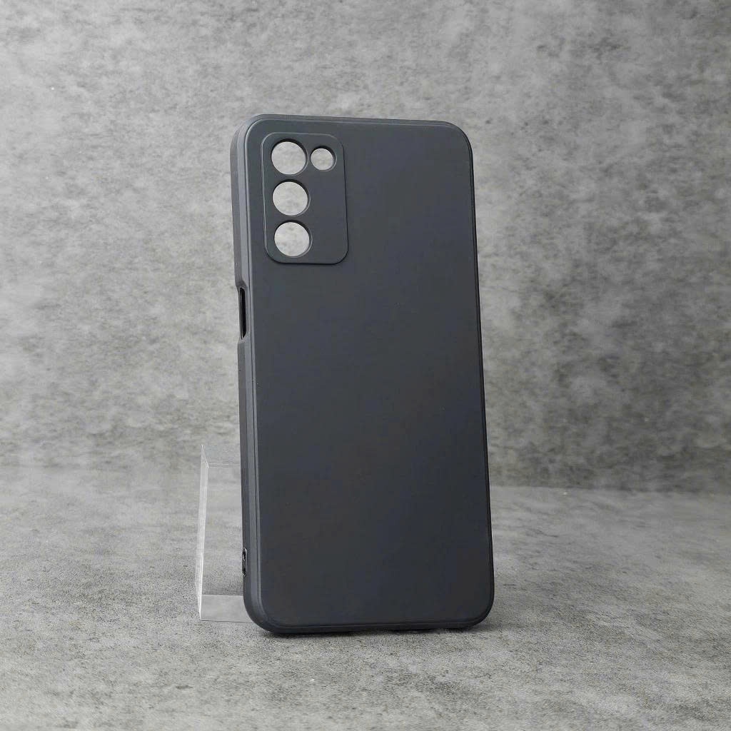 Ốp lưng Oppo A56 5G trơn màu đen | Ốp điện thoại Oppo dẻo bảo vệ camera đt toàn diện