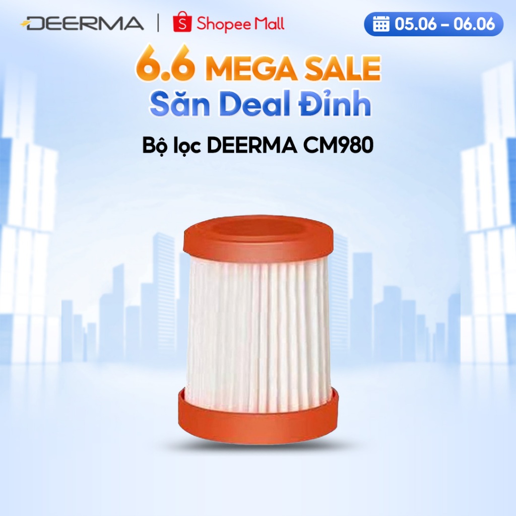 Bộ lọc HEPA thay thế cho máy hút bụi giường nệm Deerma CM980