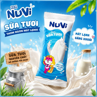 Kem sữa tươi Nuvi
