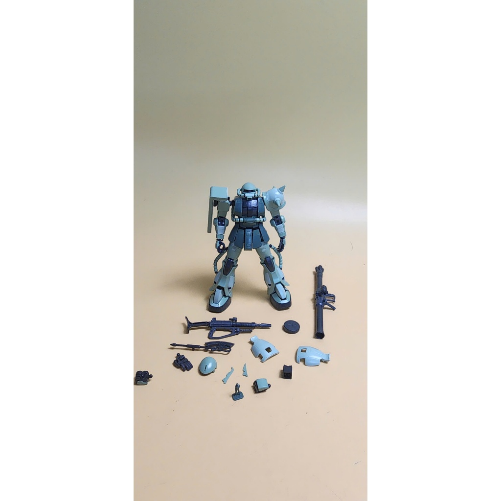 (MÔ HÌNH SECOND HAND) RG ZAKU II BẢN 2ND