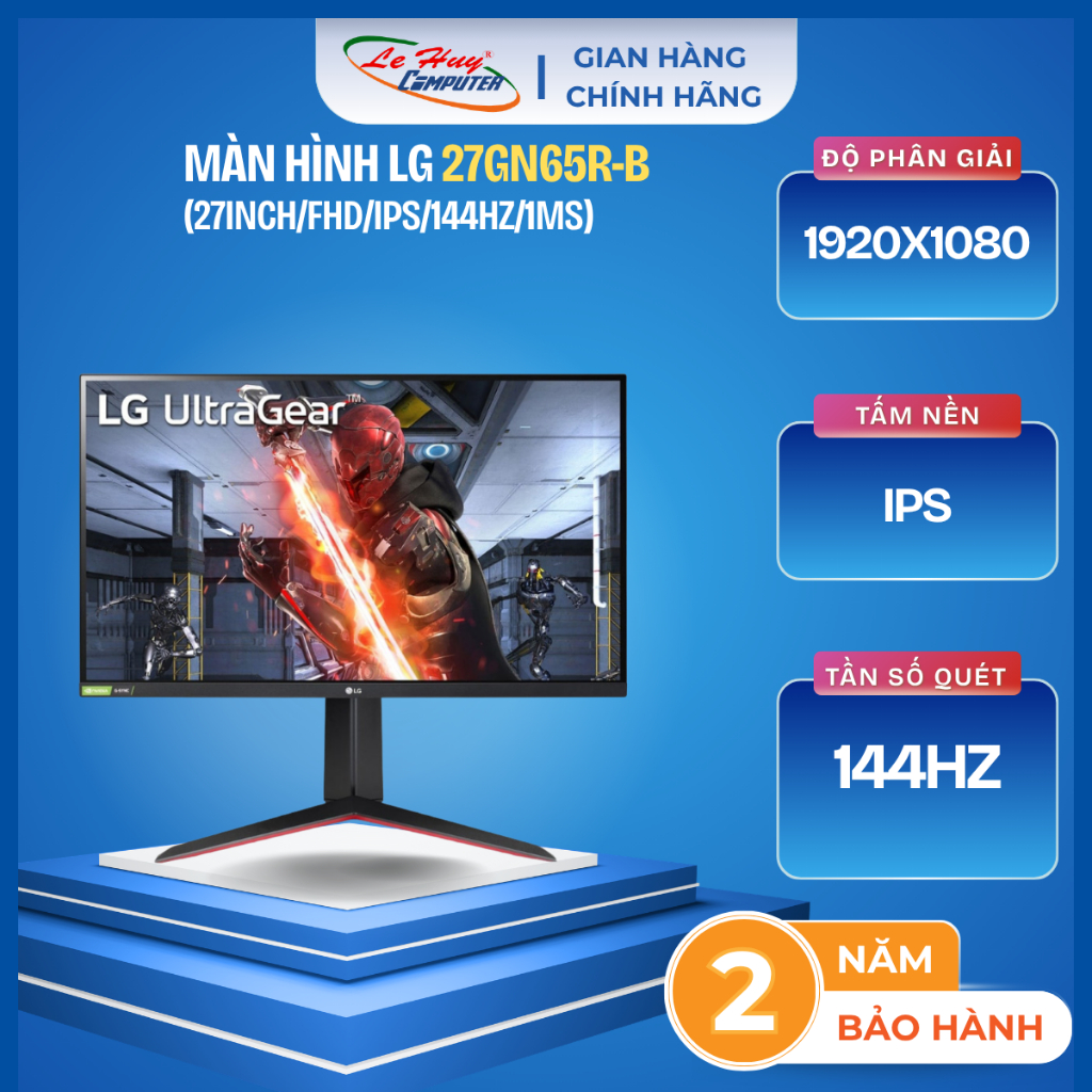 Màn Hình LG 27UP600K-W / 27GN65R-B - Hàng Chính Hãng