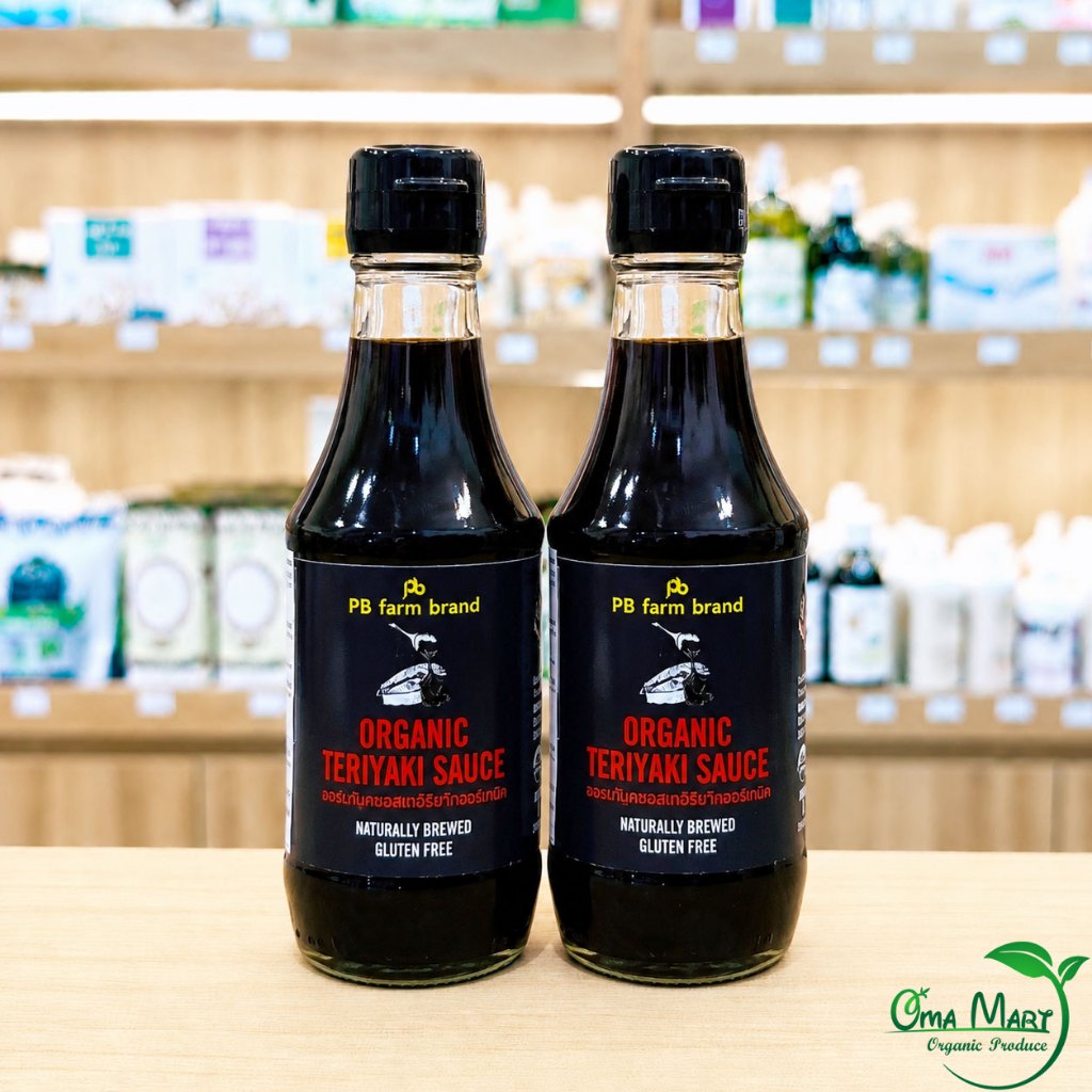 Nước Tương Teriyaki Hữu Cơ PBFarm 200ml - Gia Vị Ướp Gà Nướng Cá Hồi Chuẩn Vị Nhật Bản Cho Gia Đình