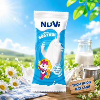 Kem sữa tươi Nuvi