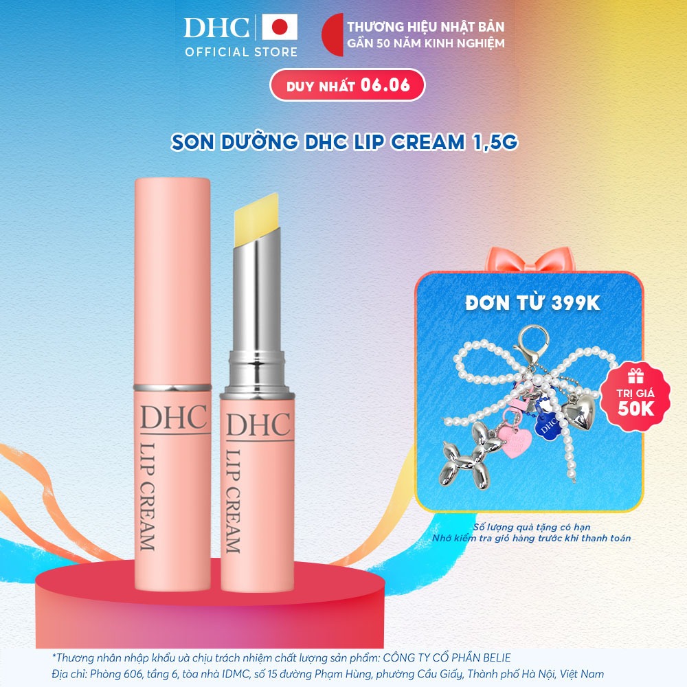 Son dưỡng môi DHC Lip Cream