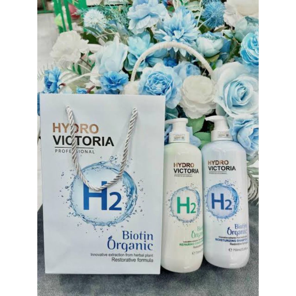 Cặp Dầu Gội Xả HYDRO VICTORIA H2