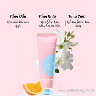 Kem Dưỡng Ẩm Làm Mềm Mịn Da Tay Maycreate Hương Hoa