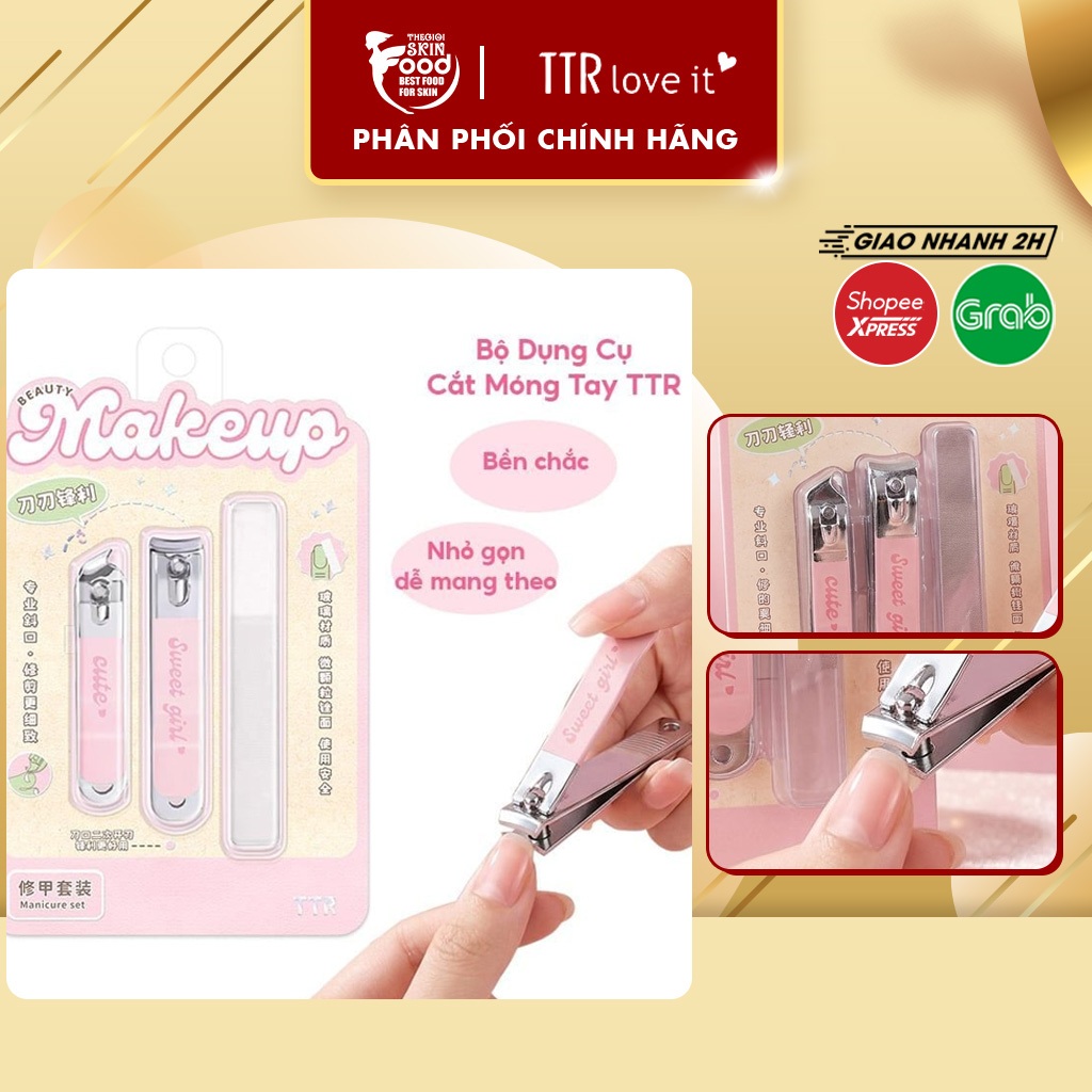 Bộ dụng cụ cắt móng tay TTR Nail Clipper Set - CM-MZ5264 thegioiskinfood