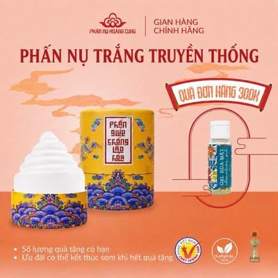 Phấn Nụ giúp chống lão hóa Phấn Nụ Hoàng Cung 25gr