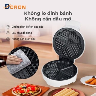 Máy làm bánh bông lan DORON 750W kiểm soát nhiệt độ tự động
