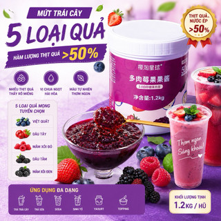 Mứt quả mọng 5 loại quả 1,2kg