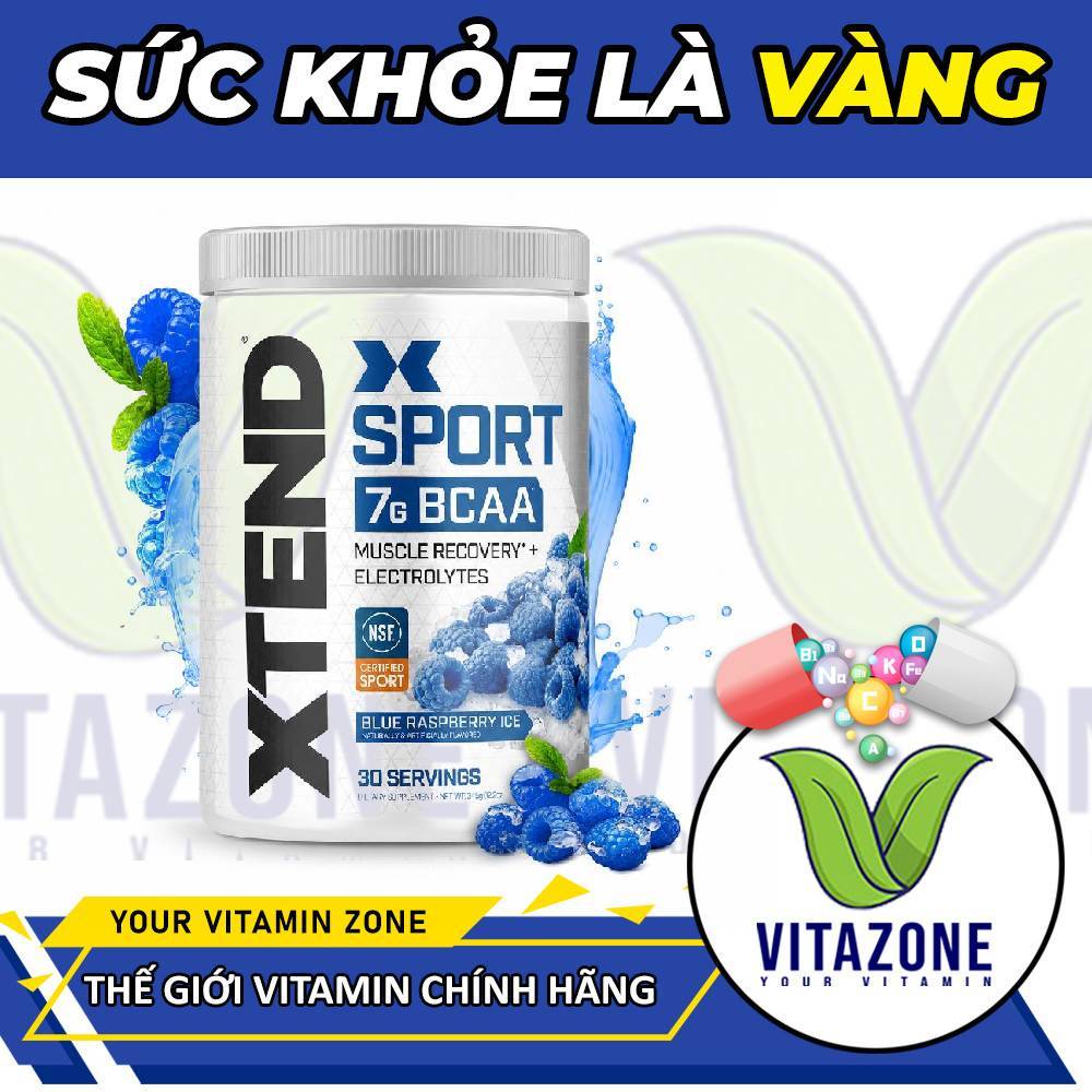 Xtend Sport BCAA (30 Servings) - Thực Phẩm Bổ Sung Cho Người Tập Luyện
