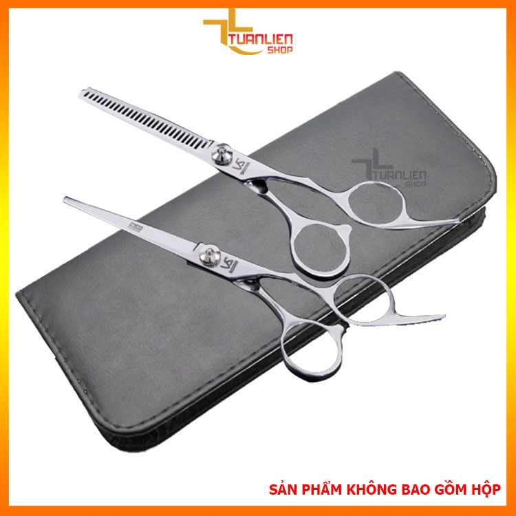 Kéo Cắt Và Tỉa Tóc Cao Cấp VS (Bộ 2 cái) - Kéo Cắt Tóc Gia Đình