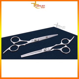 Kéo Cắt Và Tỉa Tóc Cao Cấp VS (Bộ 2 cái) - Kéo Cắt Tóc Gia Đình
