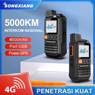 Bộ đàm 5G SONGXIANG N3210 (đi xa 5.000km) - Chèn thẻ SIM để sử dụng dùng sim 4G, 5G