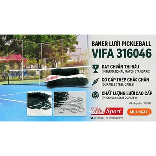 Lưới Pickleball Vifa 316046  Sợi 1.6mm Band PVC Bảo hành 06 tháng