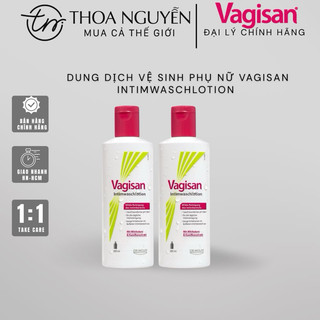 [HÀNG CÔNG TY] Dung dịch vệ sinh phụ nữ Vagisan Intimwaschlotion hỗ trợ chống lão hóa, cân bằng PH vùng kín