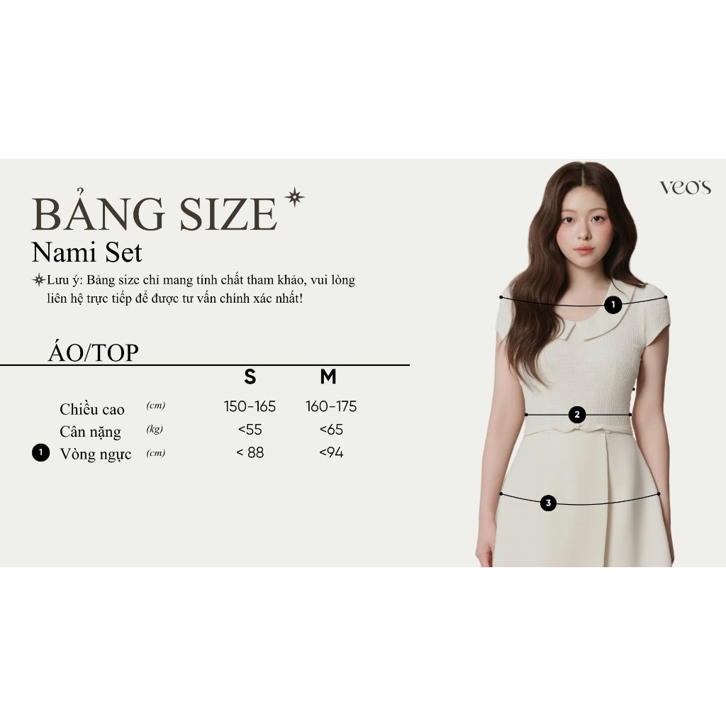 Set Áo Ba Lỗ Và Cardigan Viền Sóng Chất Liệu Len Dệt Mỏng Thiết Kế Nữ Veos Form Suông Thanh Lịch Nữ Tính - Nami Set | BigBuy360 - bigbuy360.vn